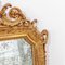 Französischer Napoleon III Spiegel mit verblassten Glasplatte 2