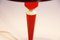 Lampe de Bureau Tripode Rouge par Louis Kalff pour Philips, Pays-Bas, 1950s 4