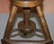 Early 19th Century Antique Walnut Architects Artists Stool, Image 9