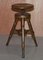 Early 19th Century Antique Walnut Architects Artists Stool, Image 12