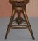 Early 19th Century Antique Walnut Architects Artists Stool 7