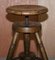 Early 19th Century Antique Walnut Architects Artists Stool 5