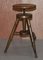 Early 19th Century Antique Walnut Architects Artists Stool 10