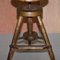 Early 19th Century Antique Walnut Architects Artists Stool 6