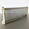 French Mid-Century Modern Brass Rigituelle Wall Shelf in the Style of Mathieu Matégot, 1960s, Image 9