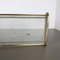 French Mid-Century Modern Brass Rigituelle Wall Shelf in the Style of Mathieu Matégot, 1960s, Image 8