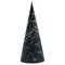 Large Decorative Cone in Black Marquina Marble 1