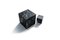 Large Decorative Paperweight Cube in Black Marquina Marble, Image 9