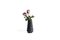 Rock Vase aus schwarzem Marmor 4
