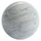 Small Sphere Shaped Paper Weight in Grey Marble 1