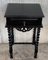 Spanish Carved High Nightstands with Solomonic Columns and Drawers, Set of 2 3