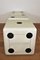 Nut Cube with Wheels and Two Drawers, 1980s, Set of 3 5