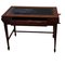 Mahogany Executive Desk with Wing, Drawer and Leather Top 3