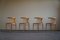 Mid-Century Dining Chairs by Helmut Lübke, Germany, 1960s, Set of 4 4