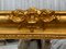 Espejo francés Imperio rectangular de madera dorada tallada, siglo XIX, Imagen 6