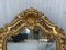 Espejo francés Imperio de madera dorada tallada, Imagen 4