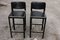 Vintage Italian Leather Bar Stools by Matteo Grassi, Set of 2 1