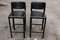 Vintage Italian Leather Bar Stools by Matteo Grassi, Set of 2, Image 1