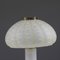 Table Lamp in Decorated Glass and Brass, 1970s 8