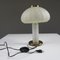 Table Lamp in Decorated Glass and Brass, 1970s 10