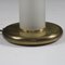Table Lamp in Decorated Glass and Brass, 1970s, Image 6