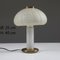 Table Lamp in Decorated Glass and Brass, 1970s 15