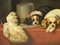 Cavalier King Dogs, Oil on Canvas, Framed 5