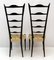 Mid-Century Modern Chiavari Style Chairs with High Back by Gio Ponti, Italy, 1950s, Set of 2, Image 14