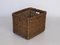 Country House Wicker Log Basket. 1930s 6