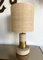Italian Travertine and Brass Lamps, 1970s, Set of 2 10