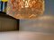 Midcentury German Glass and Brass Pendant Lamp from Limburg, 1970s, Image 9