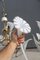 Italian Murano Glass & Gilt Brass Chandeliers from Franco Luce, 1970s, Set of 2 11