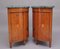 Early 20th Century Painted Satinwood Demilune Cabinets, Set of 2, Image 7
