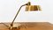 Brass Desk Lamp with Button Switch, Image 1