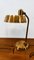 Brass Desk Lamp with Button Switch 2