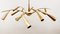 Sputnik Chandelier with Brass Cones from Stilnovo, Image 23