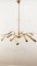 Sputnik Chandelier with Brass Cones from Stilnovo, Image 2