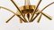 Sputnik Chandelier with Brass Cones from Stilnovo, Image 24