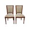 Executive Chairs Including One with Swivel Base, Set of 3 2