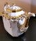 Napoleon III Porzellan Teekanne mit Verzierungen aus reinem Gold 3