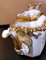 Napoleon III Porzellan Teekanne mit Verzierungen aus reinem Gold 5