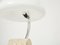 Italian Chrome & Travertine Serpente Table Lamp by Elio Martinelli for Martinelli Luce, 1960s 9