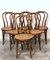 No. 18 Chairs by Michael Thonet, Set of 6, Image 4