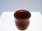 Pencil Pot in Solid Teak and Oak Inlay, Denmark, 1950s 6