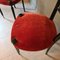 Grandes Chaises en Laque Noire avec Pieds en Laiton, Italie, Set de 2 5
