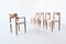 Teak Dining Chairs by Knud Færch for Slagelse Møbelværk, Denmark, 1950s, Set of 5, Image 6