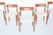 Teak Dining Chairs by Knud Færch for Slagelse Møbelværk, Denmark, 1950s, Set of 5, Image 8