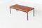 Teak Extendable Coffee Table in Black and White, Germany, 1960, Image 8