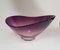 Handmade Violet Glass Bowl by Richard Süssmuth, 1960s 2