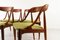 Danish Teak Dining Chairs by Johannes Andersen for Uldum Møbelfabrik, 1960s, Set of 4 7